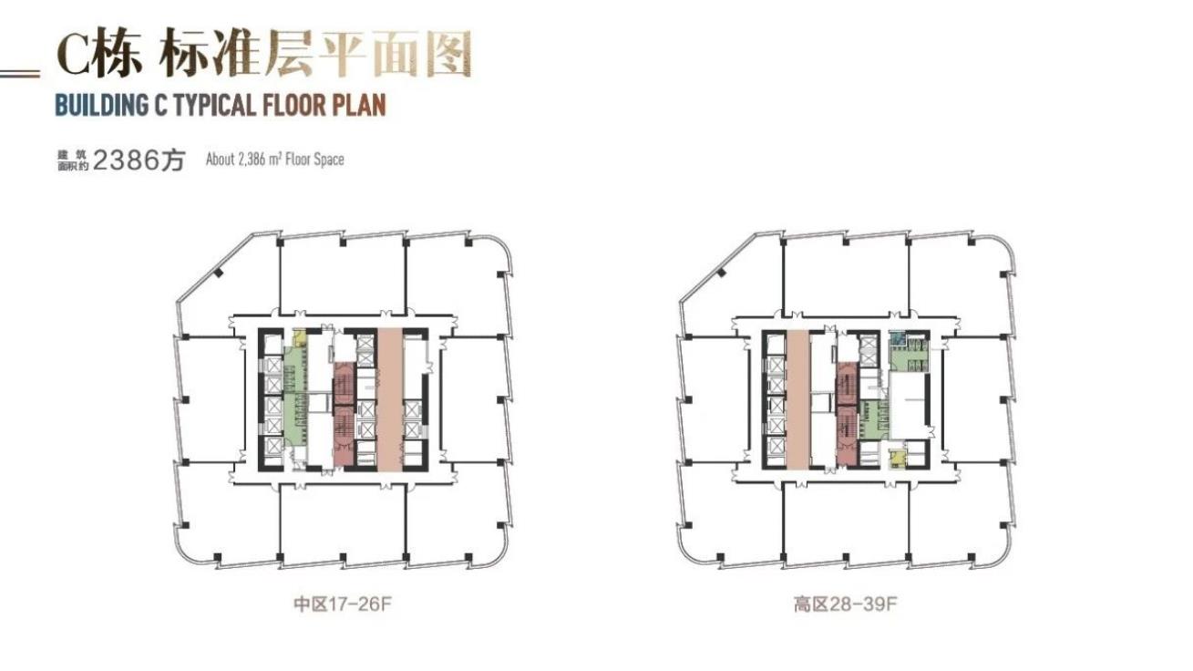 标准层平面图